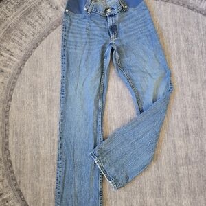 ASOS Maternity Light Blue Straight Leg Jeans